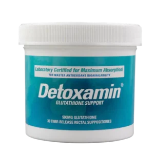 Detoxamin Glutathione Only (NO EDTA) Suppositories